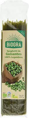 [8447212173627] Espaguetis De Guisantes Bio 250G (Biogra)