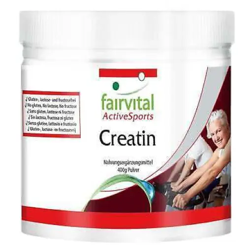 [8718309446468] Creatina Pura polvo 400 Grs. (Fairvital)