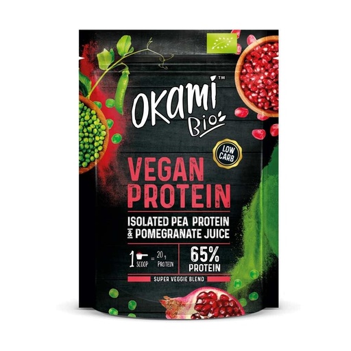 [8435678202326] Proteina Guisante y Granada Bio 500 Grs. (Okami) 