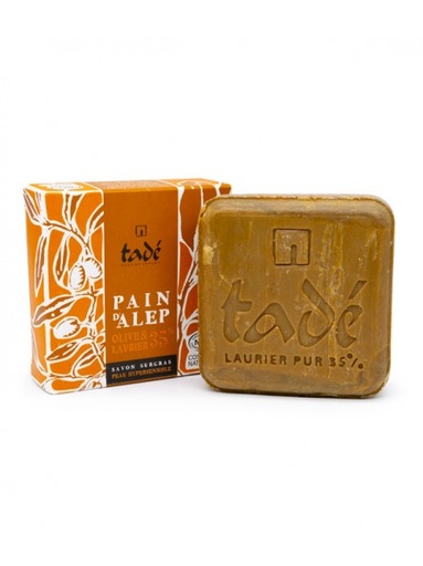 [3593290030675] Jabon de Alepo 35% Laurel 100 Grs. (Tadé)  