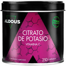 [8437020622967] Citrato de Potasio 250 Comp. (Aldous) 
