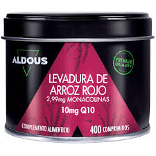 [8437020622806] Levadura de Arroz Rojo 400 Comp (Aldous)