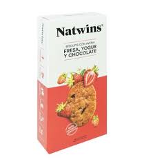 [8435351499135] Biscuits Avena Fresa Yogur Choco 160 gr (Natwins)