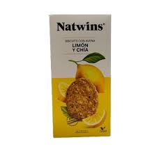 [8435351499111] Biscuits Avena Limon y Chia 160 gr (Natwins)