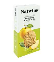[8435351499128] Biscuits Avena Manzana Almendras 160 gr (Natwins)