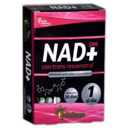 [8435001008847] NAD con Resveratrol 30 Caps. (Pinisan)