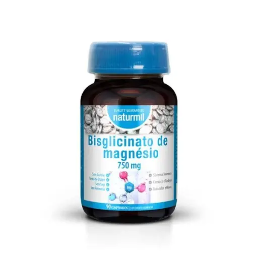 [5605481408977] Bisglicinato de Magnesio 750 mg. 90 Comp. (Naturmil)