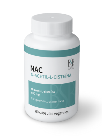 [8437011323736] NAC N-Acetyl Cisteina 600 mg. 60 Caps. (BsB)