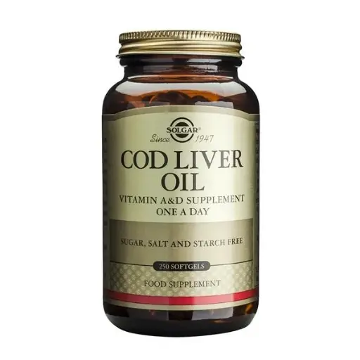 [033984009417] Aceite Higado Bacalao 250 perlas (Solgar)