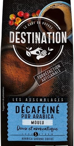 [3700110058287] Cafe Molido Descafeinado Arabica (5) Bio 250 Grs. (Destination) 