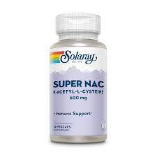 [076280159417] Super NAC N-AcetylCisteina 600 mg. 60 Caps. (Solaray)