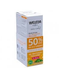 [8435743102018] Duplo Pasta Dentifrica Calendula 50% 2da ud. 75 Ml. (Weleda)