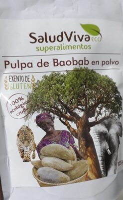 [001350000009] Pulpa De Baobab En Polvo 125 Grs. (Salud Viva)