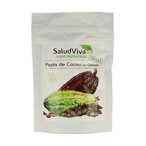 [001750000005] Pasta De Cacao En Obleas 250Grs (Saludviva)