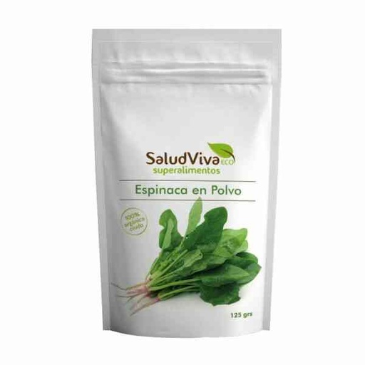 [015350000006] Espinacas En Polvo 125 Grs.(Salud Viva)