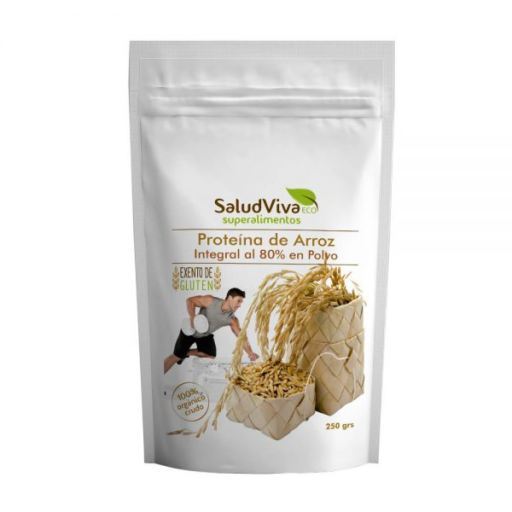 [017570000002] Proteina De Arroz  Integ. Al 80% 250 Grs. (Salud Viva)