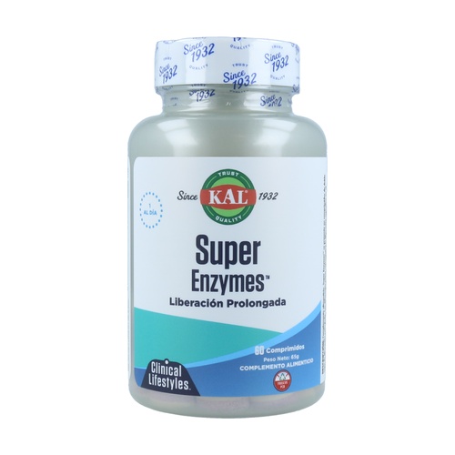 [021245329442] Super Enzimas 60 Comp. (Kal)