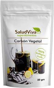 [022410000005] Carbon Vegetal Activado Polvo 50 Grs. (Saludviva)