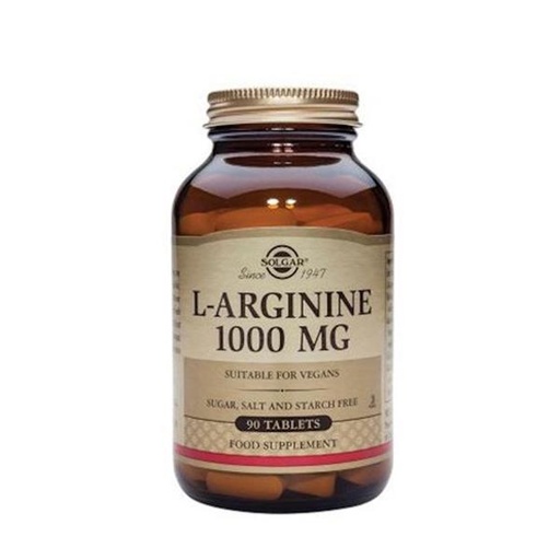 [033984001503] L-Arginina 1000 Mg. 90 Tabl. (Solgar)