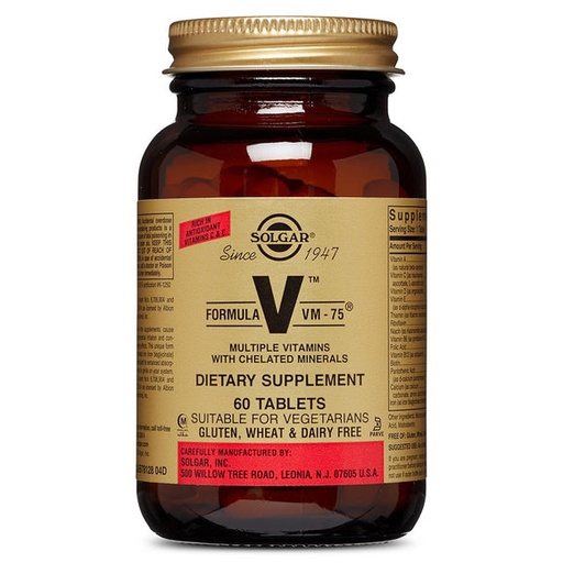 [033984011816] Formula VM-75 60 Comp. Uno Al Dia (Solgar)