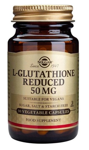 [033984013407] L-Glutation 50 Mg. 30 Cáps. (Solgar)