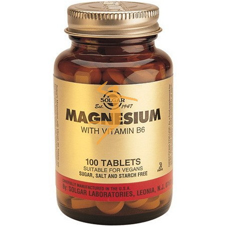 [033984003859] Magnesio Vitamina B6.100 Comp. (Solgar)