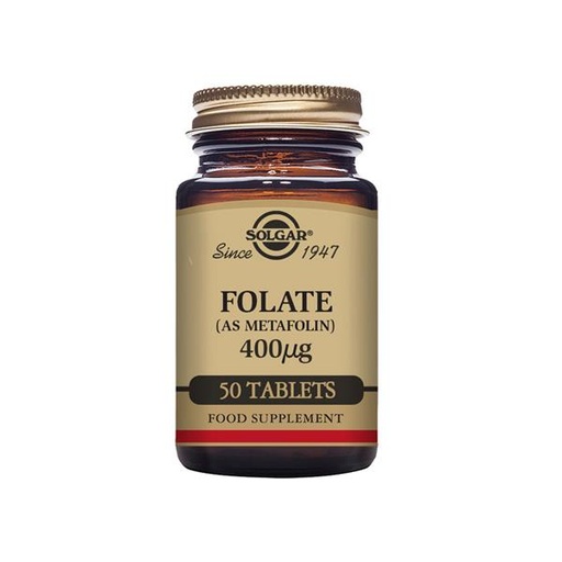 [33984019409] Folato "Metafolin" 400 Mcg 50 Comp. (Solgar)