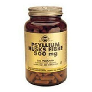 [033984023154] Fibra De Cascaras De Psyllium 500 Mg. 200 Cápsulas (Solgar)