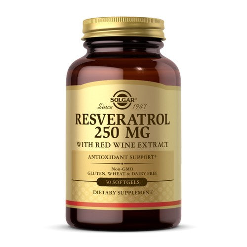 [033984023369] Resveratrol 250 Mg. C/Extracto Vino Tinto 30 Caps. (Solgar)