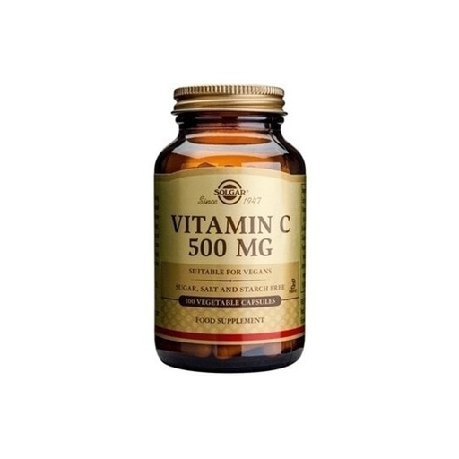 [033984032606] Vitamina C 100 Caps. 500 Mg. (Solgar)