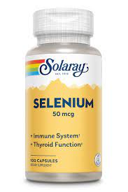 [076280046809] Selenio 50 Mcg. 100 Caps. (Solaray)