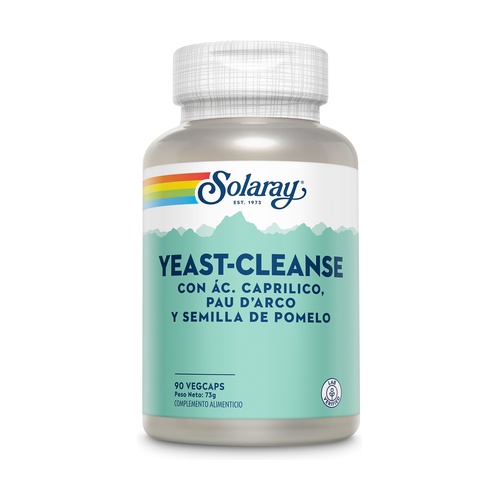 [076280119220] Yeast Cleanse (Candidas) 90 Caps. (Solaray)