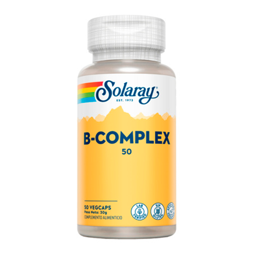 [076280130171] B Complex 50-   50 Caps. (Solaray)