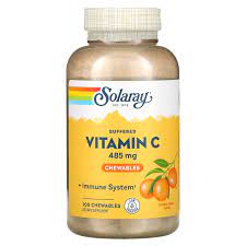 [076280449051] Vitamina C Masticable 500 Mg. 100 Comp. (Solaray)