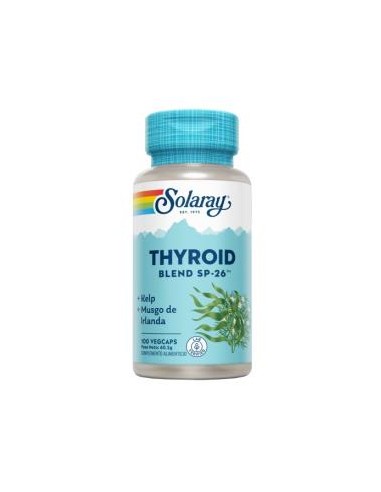 [076280554908] Thyroid Blend Sp-26 100 Caps. (Solaray)