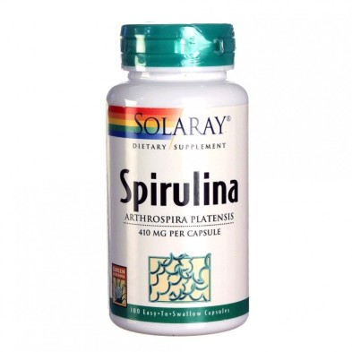 [76280713527] Espirulina 410 Mg. 100 Cáps. (Solaray)