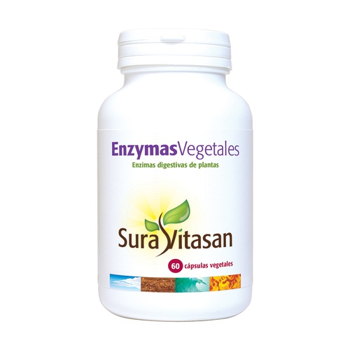 [628747113496] Enzymas Digestivas Vegetales 60 Caps. (Suravitasan)
