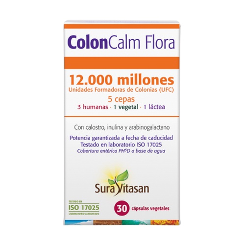 [628747117876] Colon Calm Flora 30 Caps. (Suravitasan)