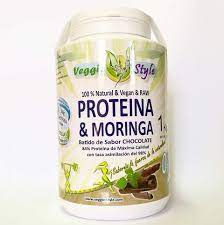 [634065296032] Raw Proteina Y Moringa Sabor Cacao 1  Kg.(Veggie Style)