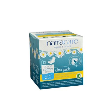 [782126003089] Compresa Super C/Alas 12 Und. (Natracare)