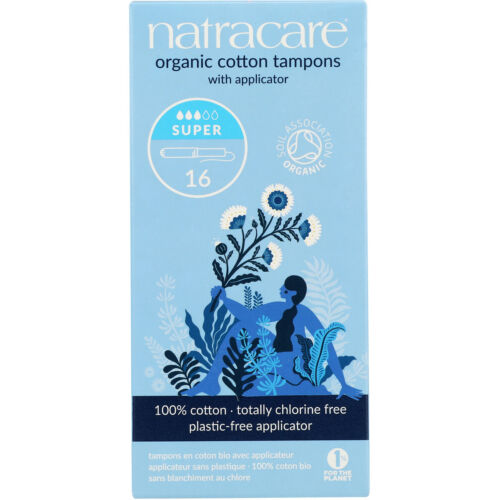 [782126009005] Tampon Super C/Aplic.16 Und.(Natracare)