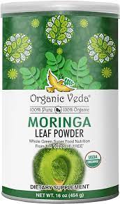 [850703004023] Moringa En Polvo Bio 200 Grs. (Organic Veda)