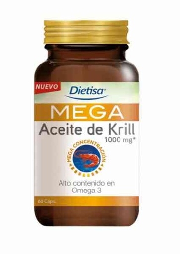 [3175681146921] Mega Krill 1000Mg. 60 Perlas (Dietisa) *Vencio*