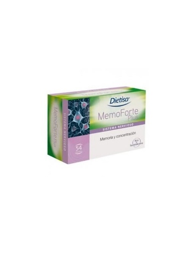 [3175681212503] Memoforte Plus 60Caps *Cod. Nuevo* (Dietisa)