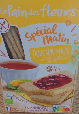 [3380380087424] Pan De Flores Crujiente Maiz Bio 230 Grs.