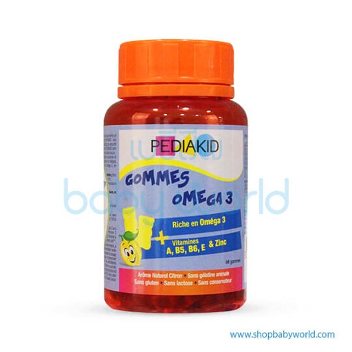 [3700225602337] Gominolas Omega 3 60 Uds. (Pediakid)