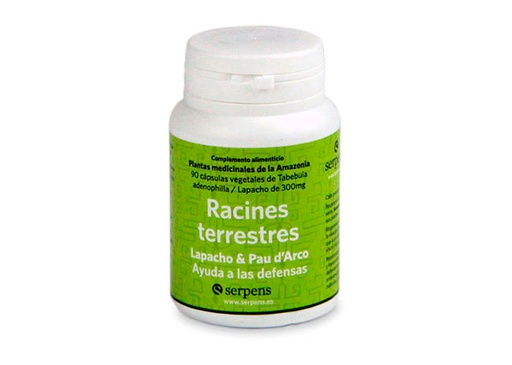 [3760157350904] Racines Terrestres  Pau De Arco "Mejora Defensas" 90 Caps. (Serpens)