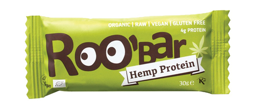 [3800225477901] Barrita Roobar Proteina Cañamo 30 Grs. 