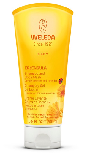 [4001638096515] Champu Y Gel De Ducha Bebe Calendula 200 Ml. (Weleda)