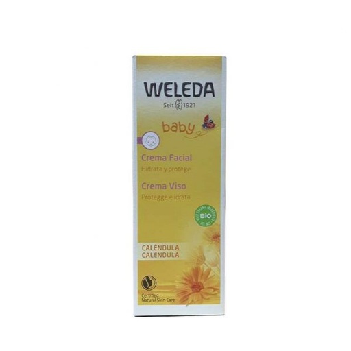 [4001638096614] Crema Facial Calendula Bebe 50 Ml. (Weleda)
